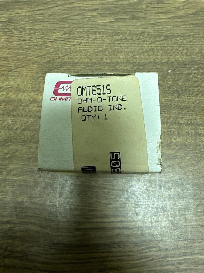 Ohmite,OMT651S,Piezo Audio Indicator