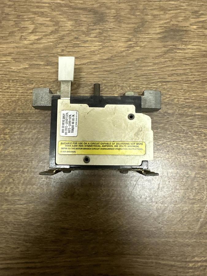 Used Allen Bradley,815-C0V4,Overload Relay