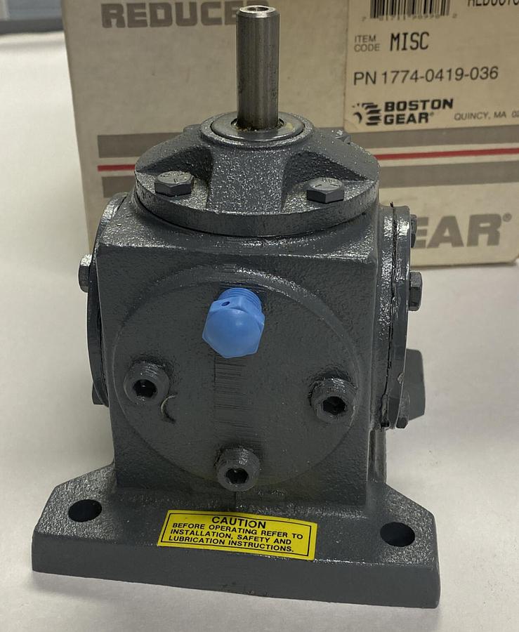 BOSTON GEAR,VR131-PM5-C32-41-49A,SPEED REDUCER 4.410HP 1750RPM 151 LB-IN TORQUE