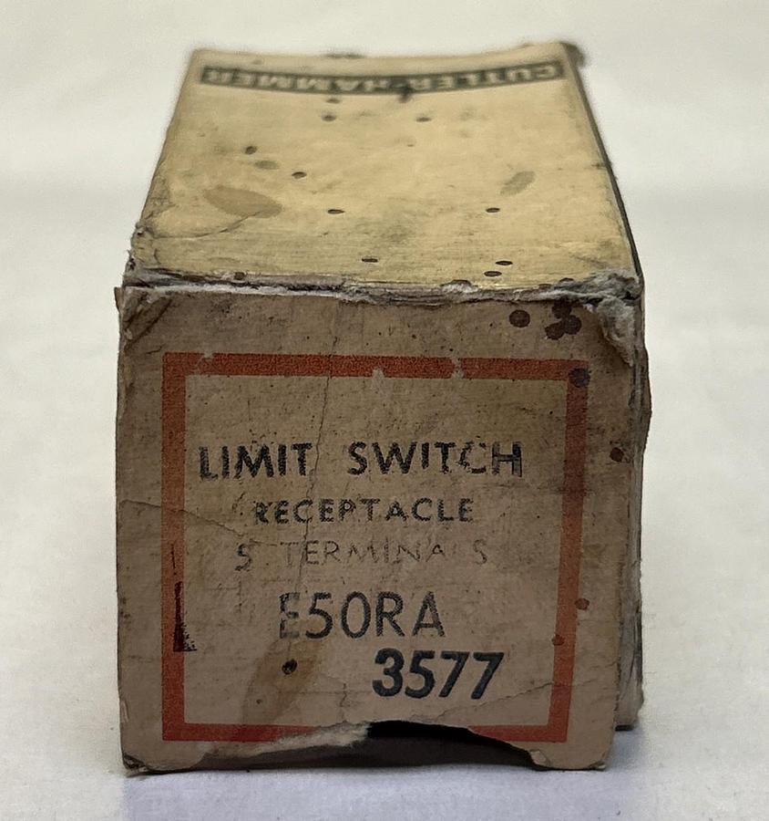 CUTLER-HAMMER,E50RA,LIMIT SWITCH RECEPTACLE NOS