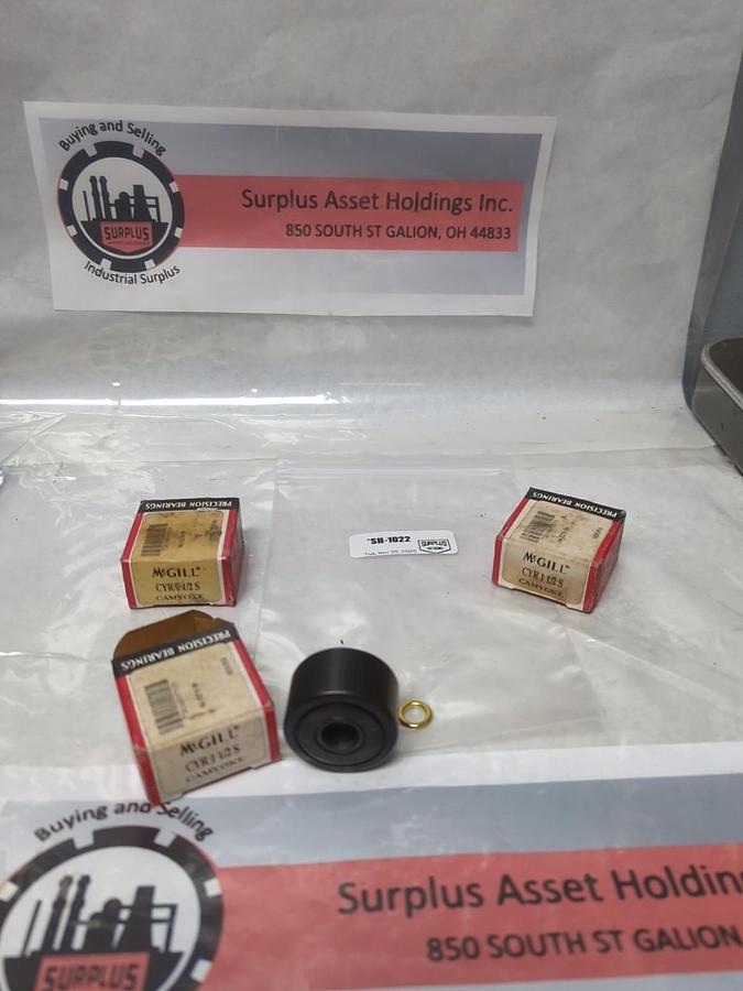 MCGILL,CYR 1-1/2S,CAM YOKE ROLLER LOT OF 3 NOS