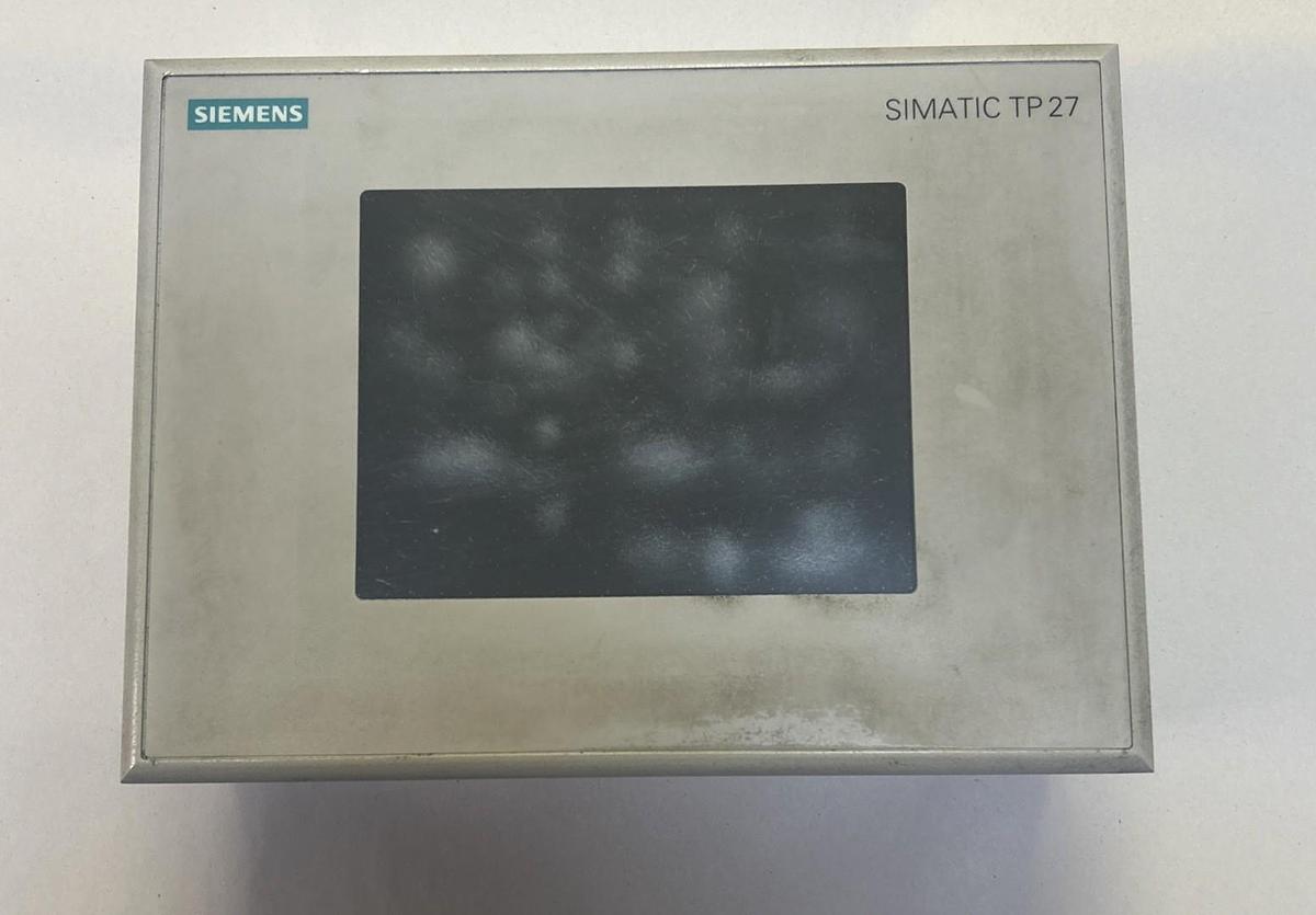 Used SIEMENS,6AV3627-1QK00-2AX0,SIMATIC TP27 OPERATOR INTERFACE COLOR TOUCHSCREEN