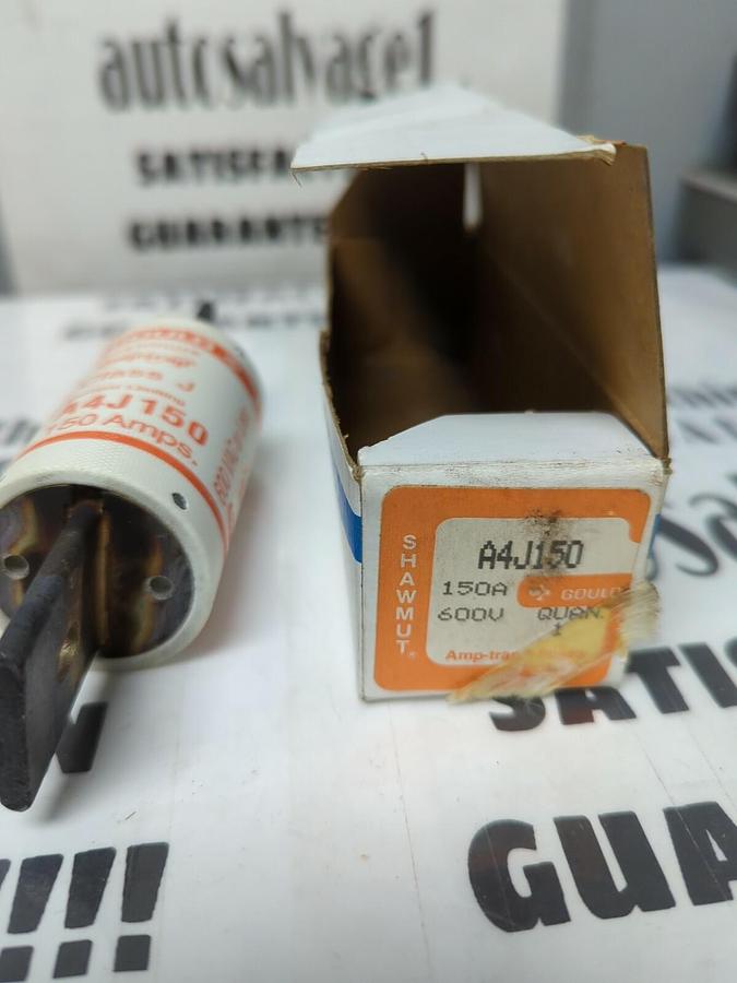 GOULD SHAWMUT,AYJ150,AMP-TRAP 150 AMP FUSE NOS