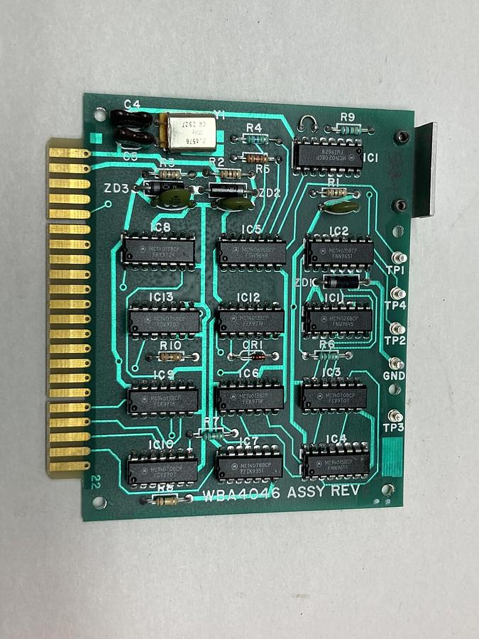 Used Femco,WBA4046,Rev E Circuit Board