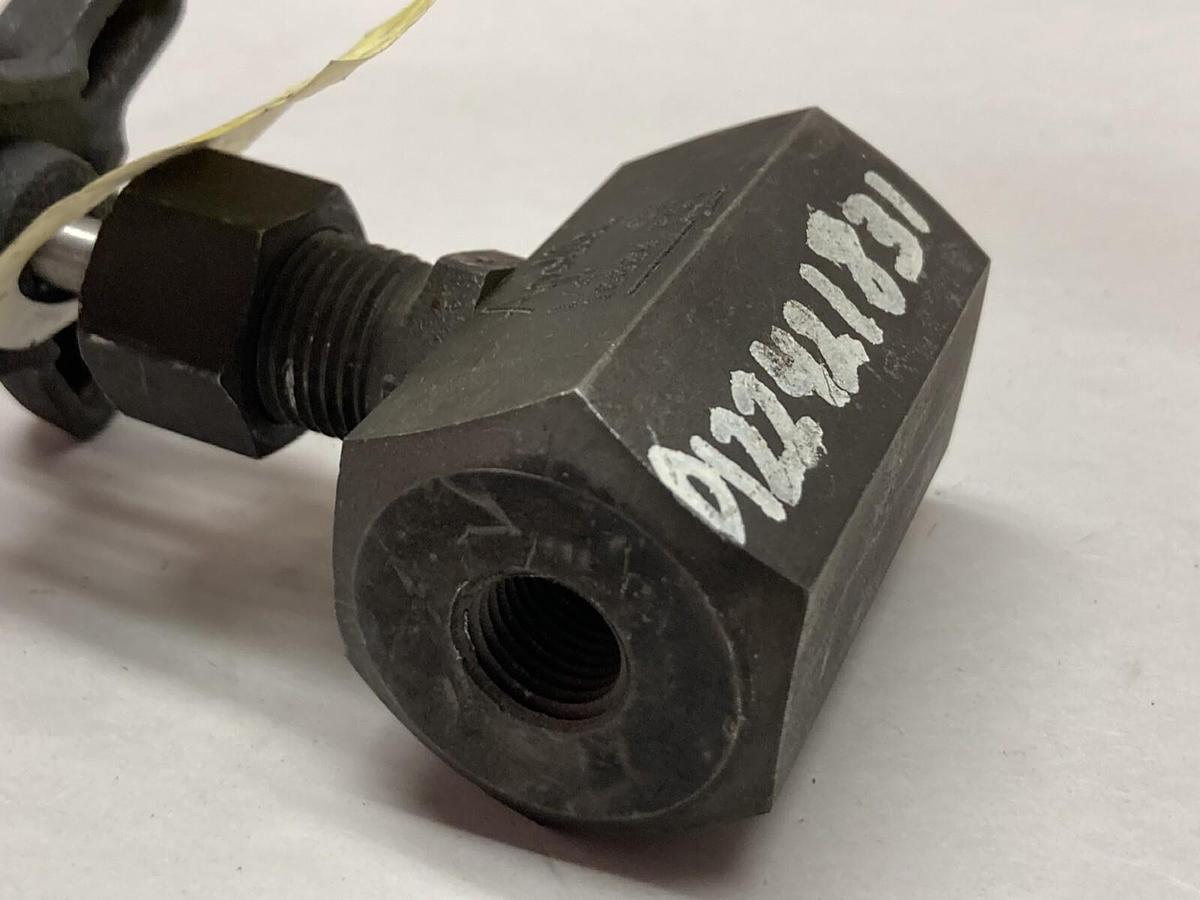 Used Apollo,60-101-01,Steel Flow Control Valve 1/4 Inch 10000 PSI