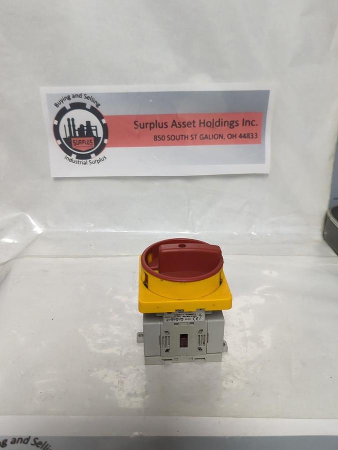 Used ALLEN BRADLEY,194E-E32-1753,SERIES B DISCONNECT SWITCH 32A 600VAC PRE-OWNED