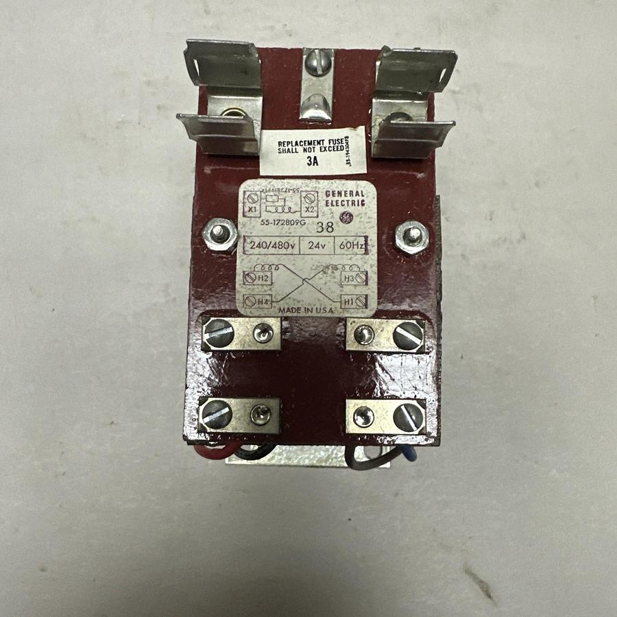 GE,55-172809G038,Control Transformer 240/480V- 24V 60Hz
