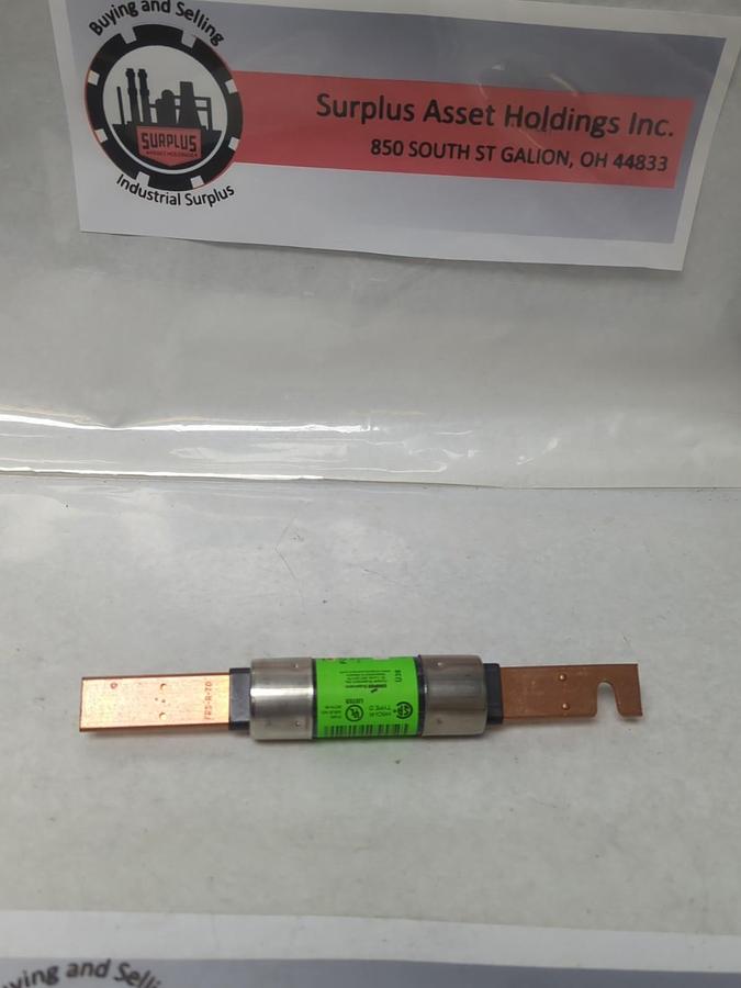 Used COOPER BUSSMANN,FRS-R-70,FUSETRON 70 AMP FUSE PRE-OWNED
