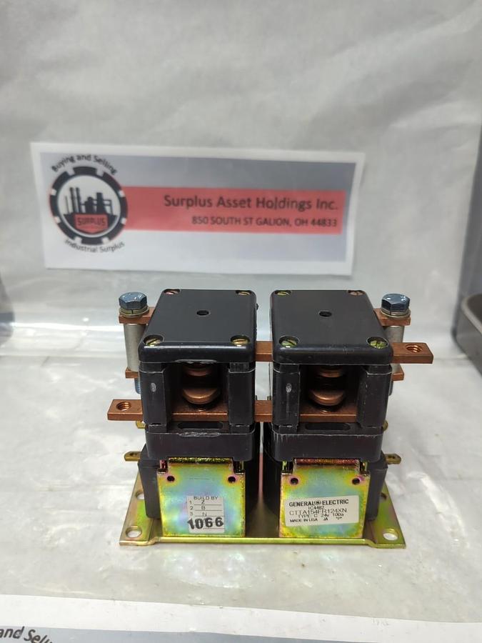GE,CTTA154FR124XN,TYPE C REVERSING CONTACTOR 2-POLE 24V 100A NOS