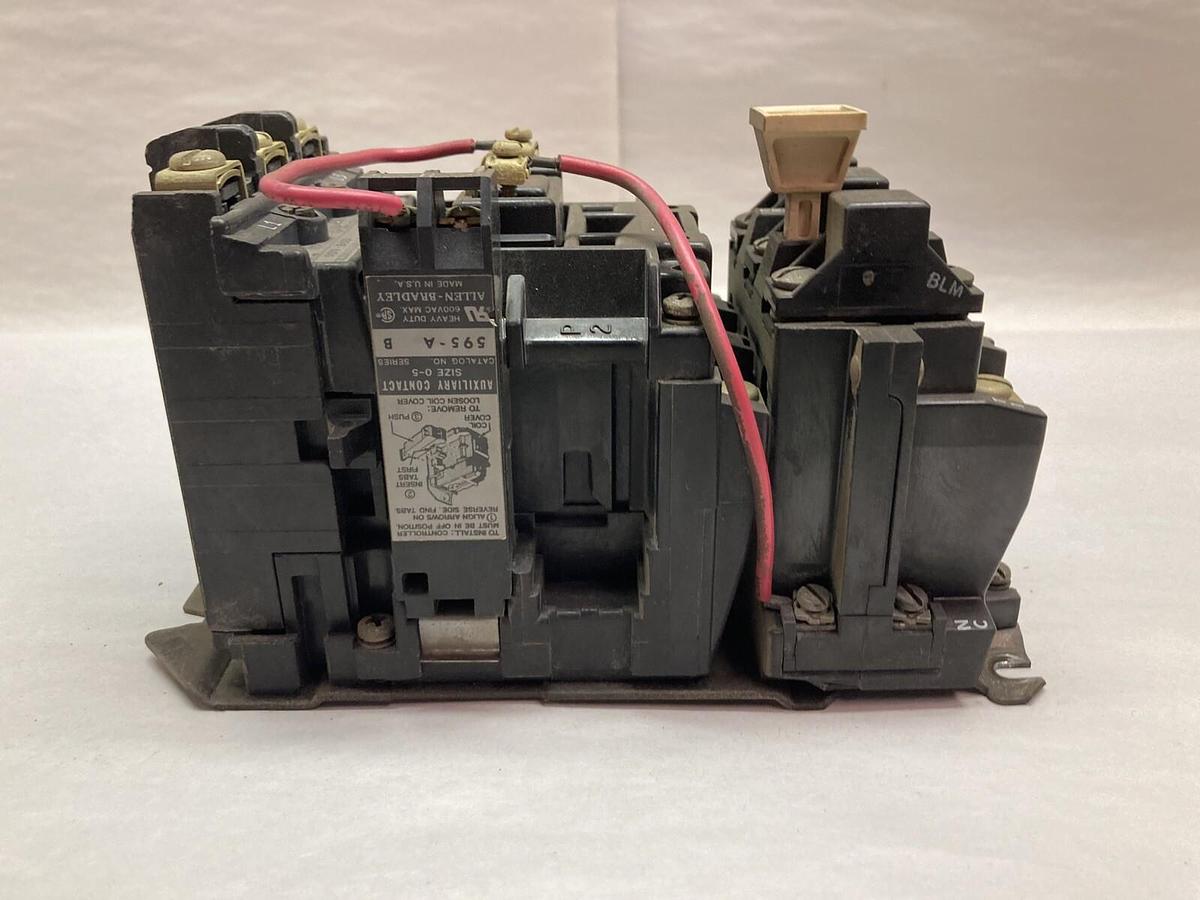 Used Allen-Bradley,509-BOD,Magnetic Contactor Ser B