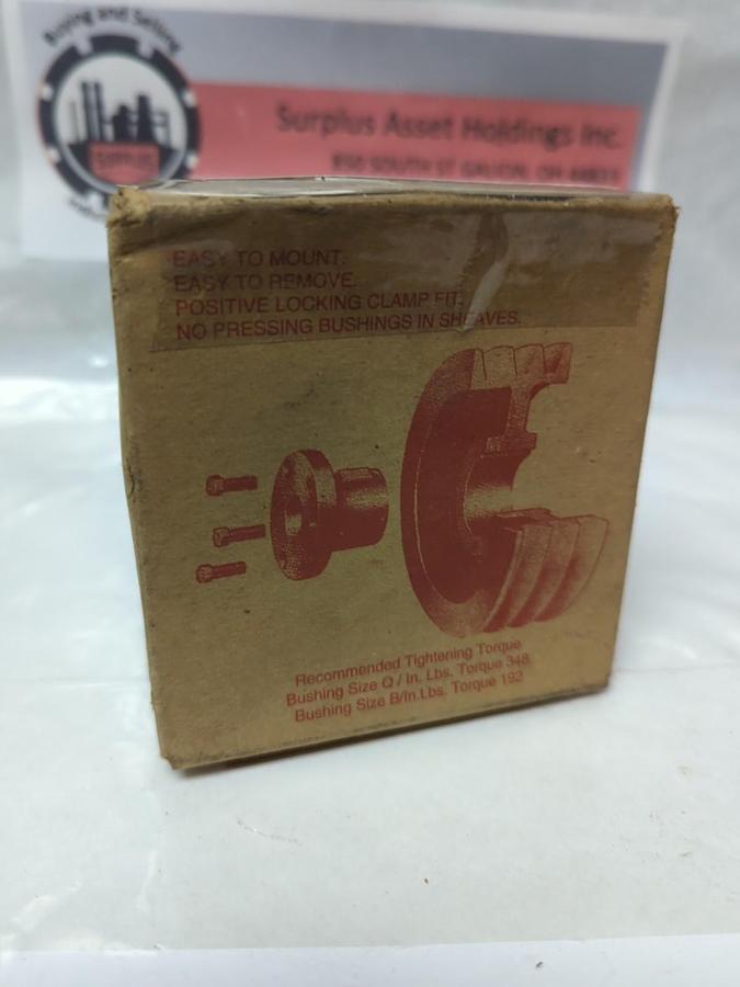 BROWNING,Q1 2-3/8,SPLIT TAPER BUSHING 2-3/8 INCH NOS