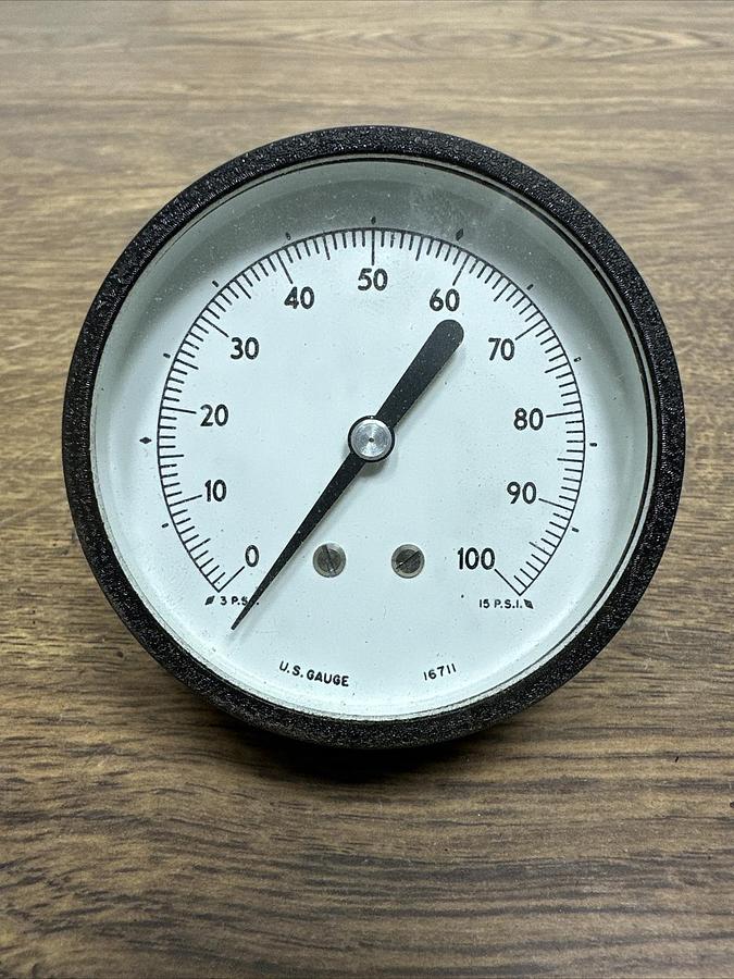 U.S. Gauge,16711,0-100 PSI