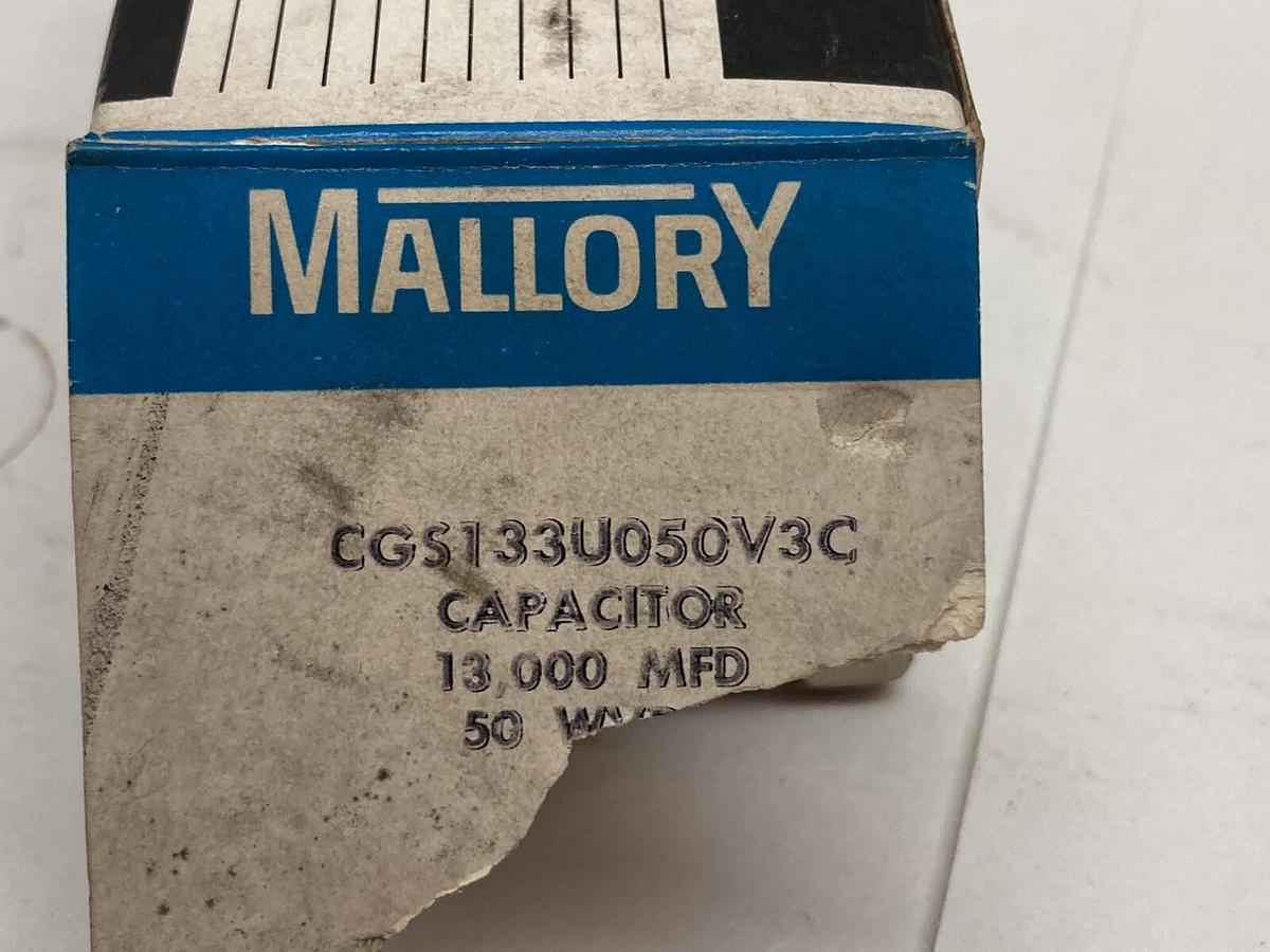Mallory,CGS133U050V3C,Capacitor