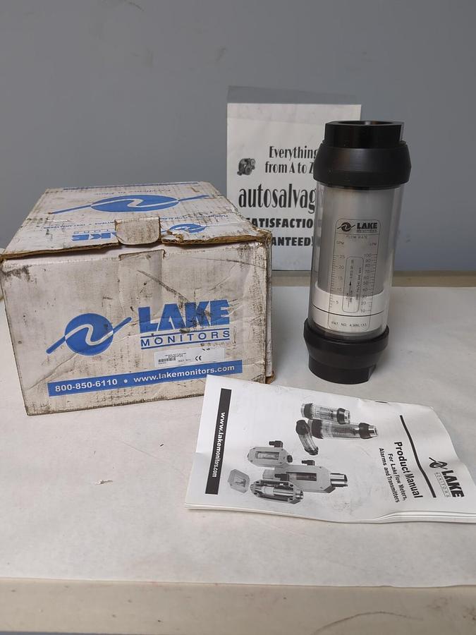 AW LAKE CO.,B5A6HP25,INLINE VARIABLE FLOW METER 1-1/4 IN-1-1/2IN PORT 3500 PSIG