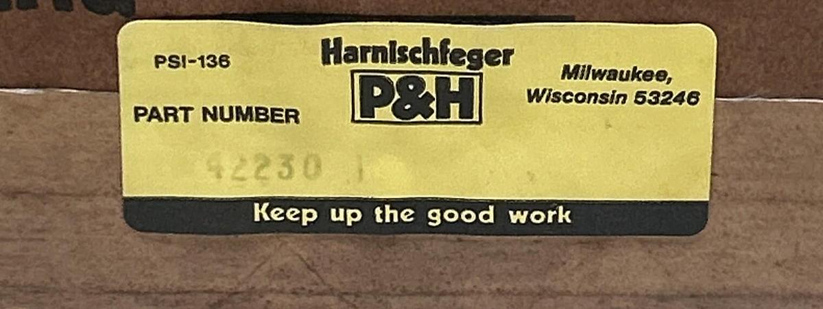 Used P&H,42230-1,RESISTANCE UNIT NEW