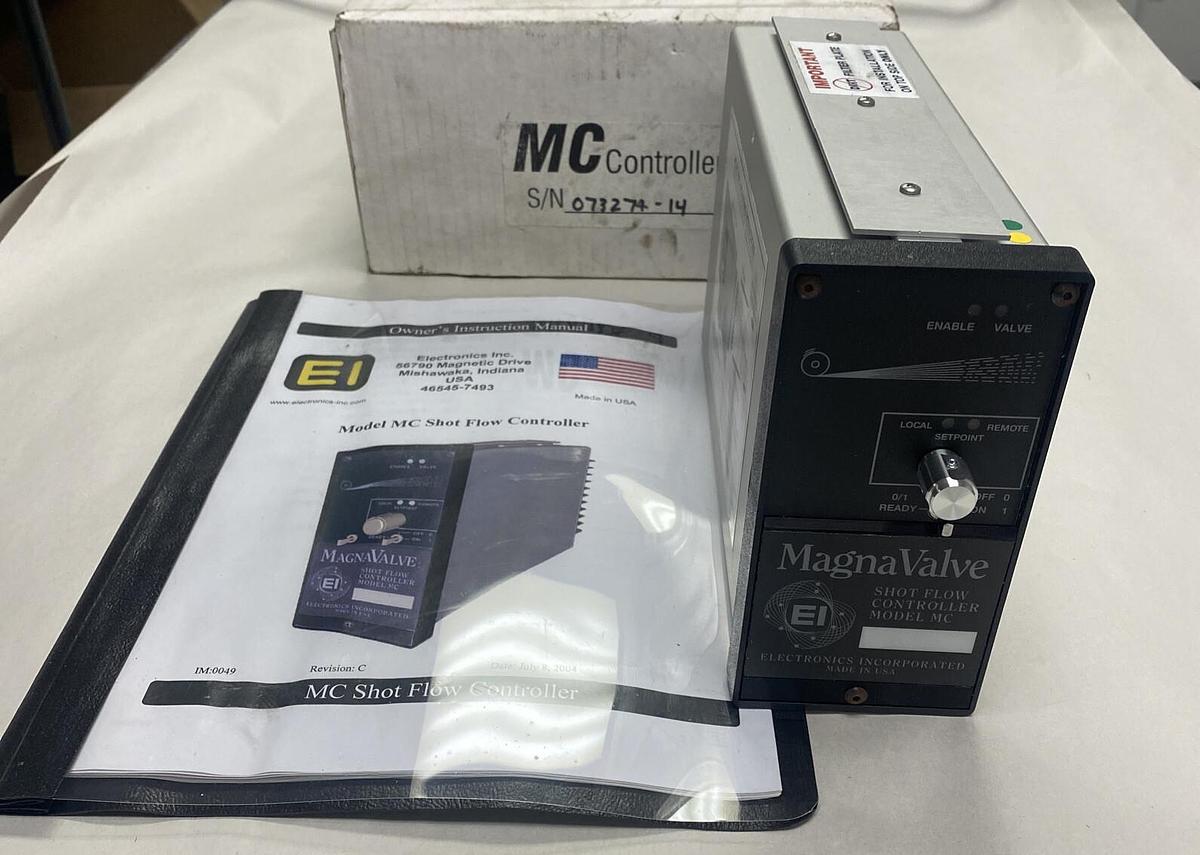 Electronics Inc,MC,Shot Flow Controller 115V 1.3A NOS