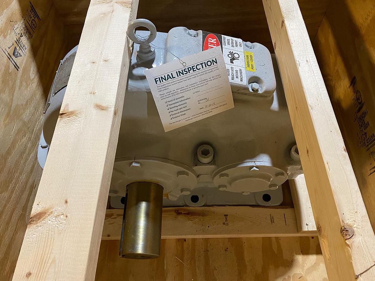 Used LINK BELT,1949Y113M,HS-1000 PARALLEL SHAFT SPEED REDUCER RATIO 7.59