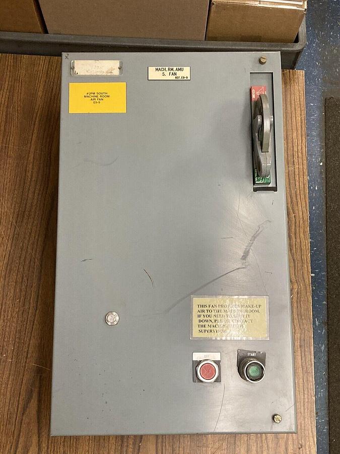 Used Allen-Bradley,2100 2113B,Size 4 Fused MCC 25 INCH Starter Feeder Bucket