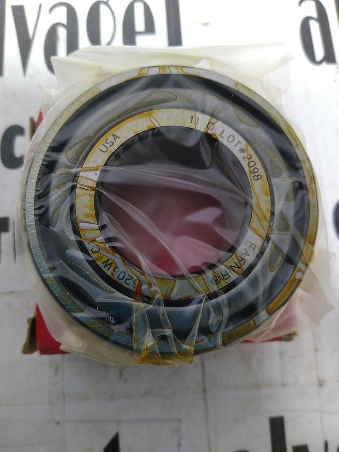 Fafnir,5206W,Double Row Angular Contact Bearing NOS
