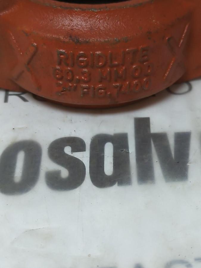 RIGIDLITE,FIG 7400,2 INCH PIPE COUPLING NOS