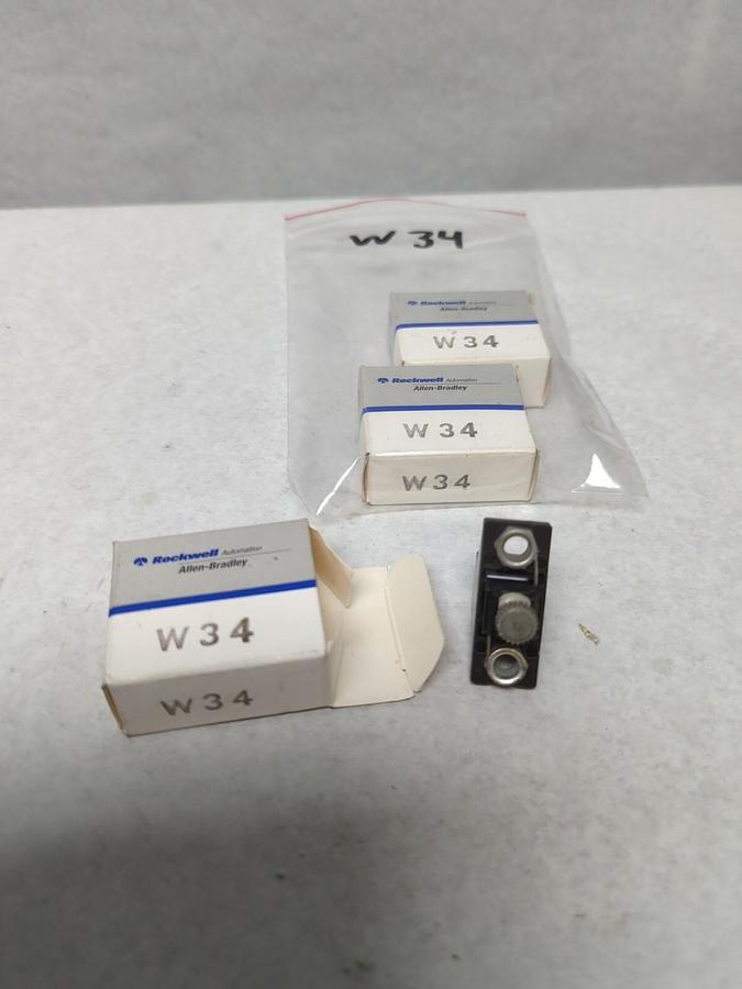 ALLEN BRADLEY,W34,THERMAL OVERLOAD HEATER LOT OF 3 NOS
