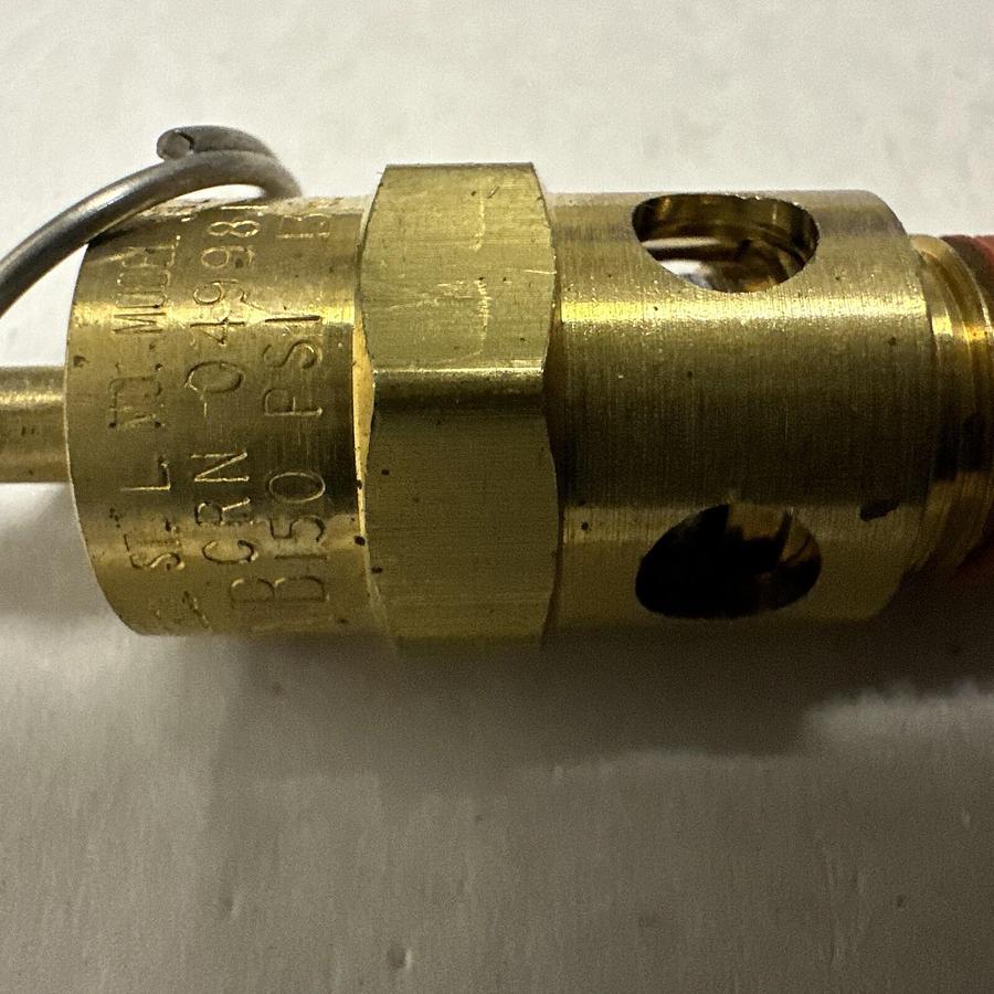 Control Devices,5A709,Relief Valve 1/4" Inlet 150 p.s.i.