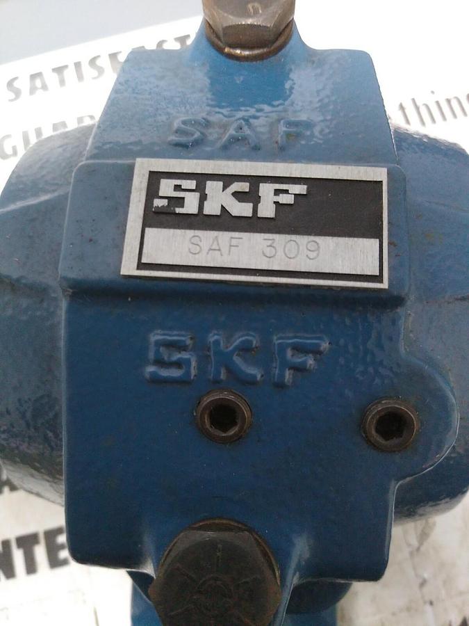 SKF,SAF-309,PILLOW BLOCK HOUSING  2 BOLT BASE SPLIT PILLOW BLOCK 1.6875 IN BORE
