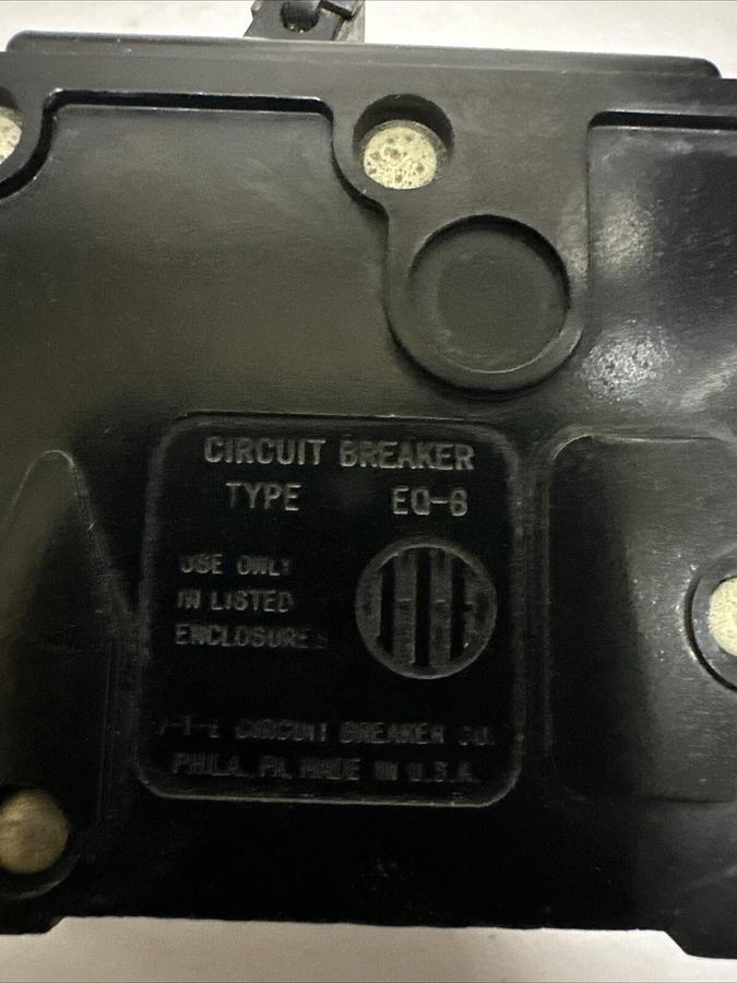 Used ITE,EQ-B,3 Pole 20 Amp Bolt on Breaker