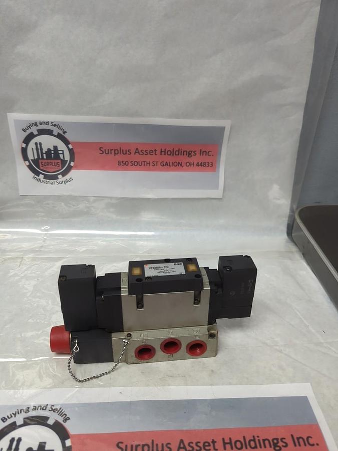 Used SMC,VFS3300-5FZ,SOLENOID AIR CONTROL VALVE PRE-OWNED