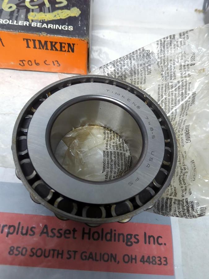 TIMKEN,748-S,ROLLER BEARING CONE NOS