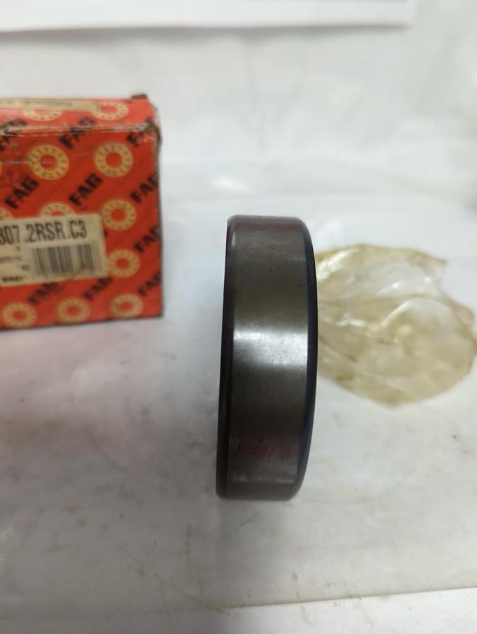 FAG,6307 2RSR C3,RUBBER SEALED BALL BEARING NOS