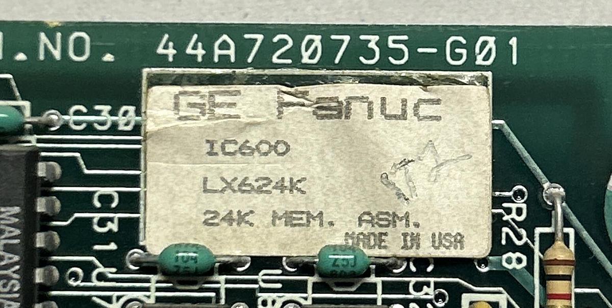 Used GE FANUC,IC600LX624K,16K LOGIC MEMORY MODULE