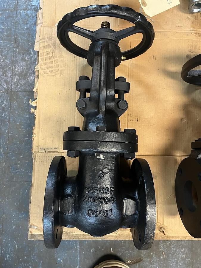 STEAMCO,SIZE 3,CLASS 125 GATE VALVE 200WOG BRZ