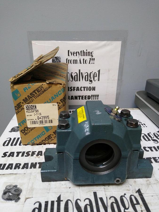 Dodge,HS2USAF509 043995,Pillow Block Housing-2Bolt Base-Split Pillow Block NOS