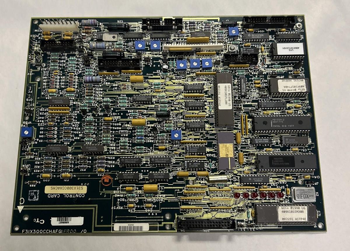 Used GENERAL ELECTRIC,F31X300CCHAFGIFR00,CONTROL CARD