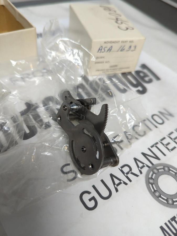 DRESSER,ASA 1633,GAUGE MOVEMENT PART NOS