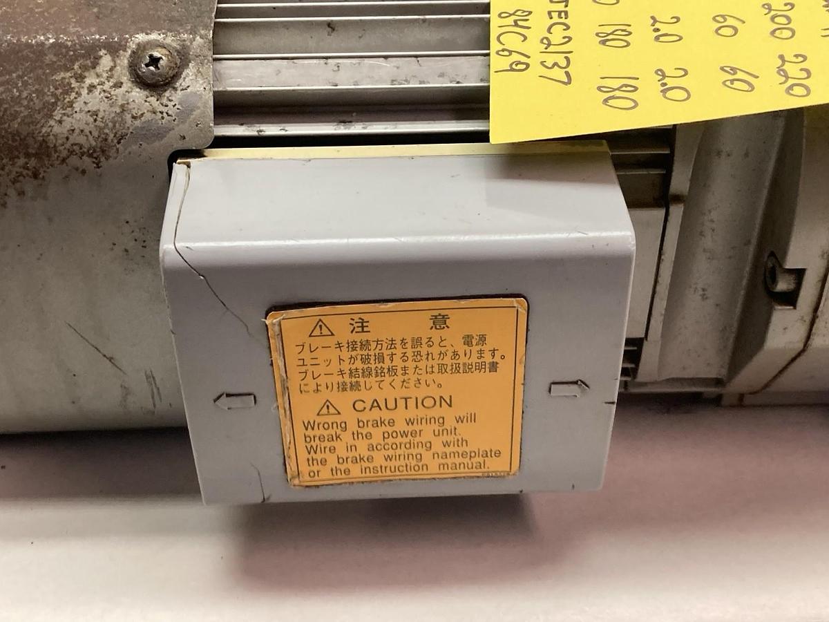 Used Mitsubishi,GM-SFB,3-Phase Geared Motor Class E 0.1KW 4P Ratio 1:10