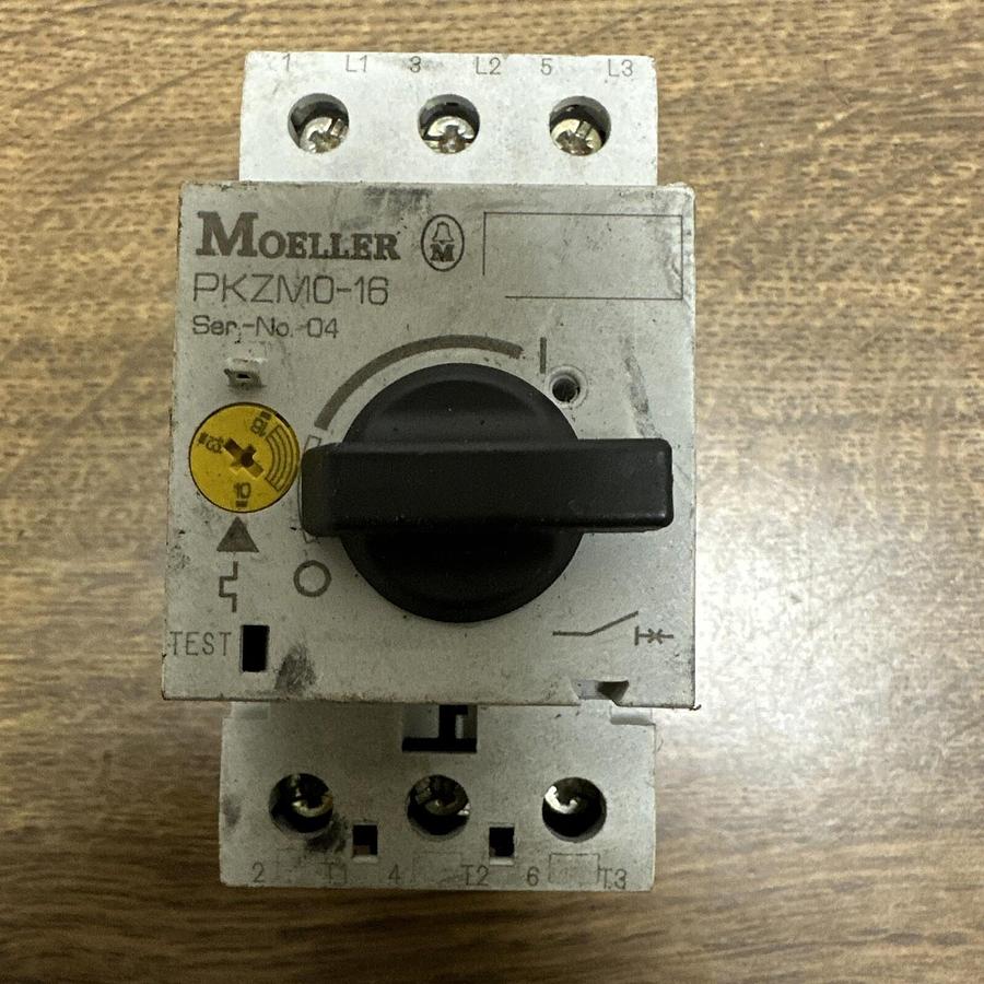 Used Moeller,PKZMO-16,Motor Starter Protector