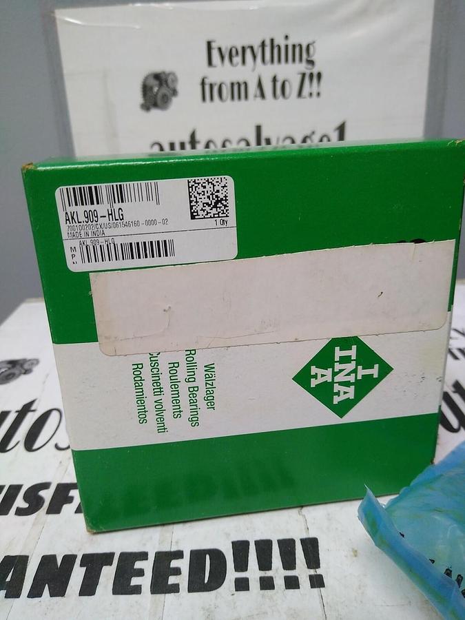 Used INA,909,Thrust Ball Bearing NOS