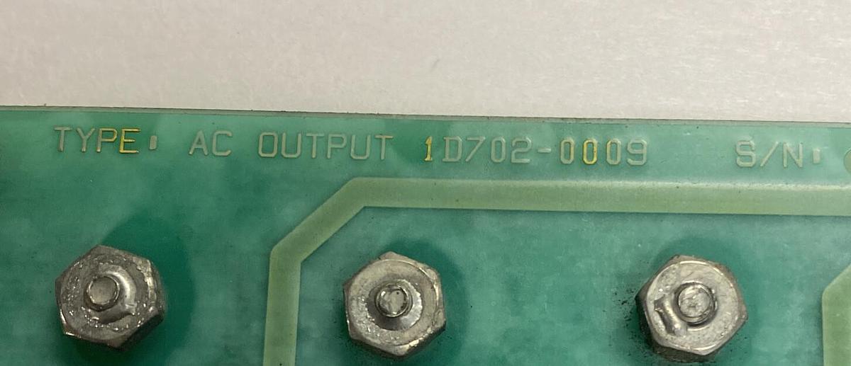 Used HPM,1D702-0009,Output Card