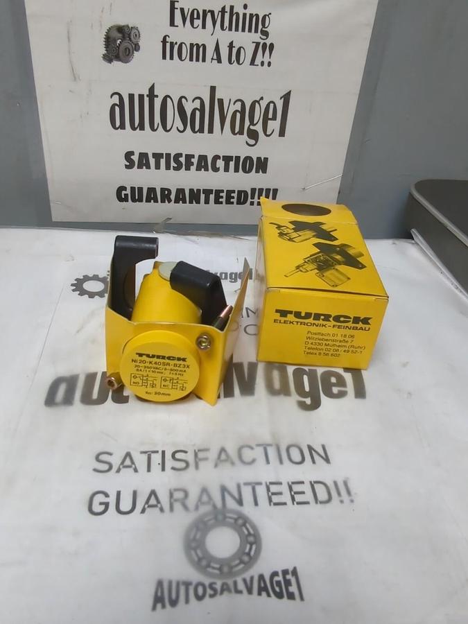 TURCK,Ni20-K40SR-BZ3X,PROXIMITY SENSOR 20-250VAC/5-500mA NOS