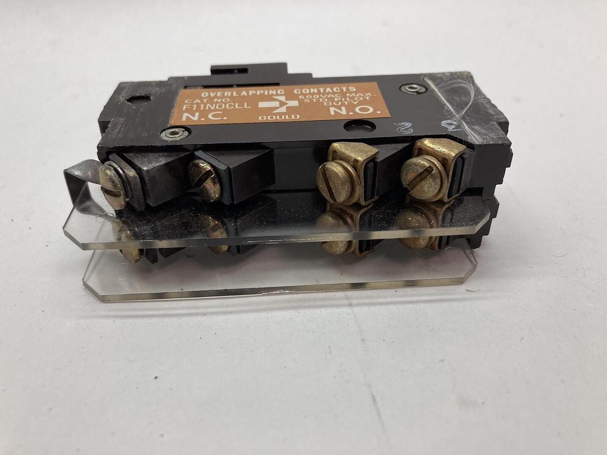 Used Telemecanique,F11N0CLL,Auxiliary Contact 600VAC