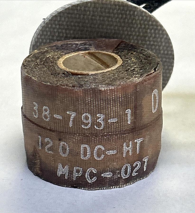 ASCO,38-793-1,SOLENOID VALVE COIL 120V NOS
