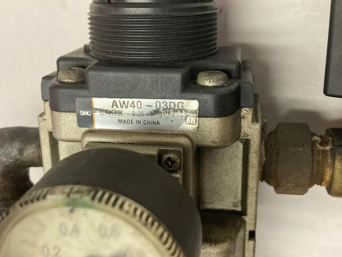 Used SMC,AW40-03DG,Pressure Reducing Valve
