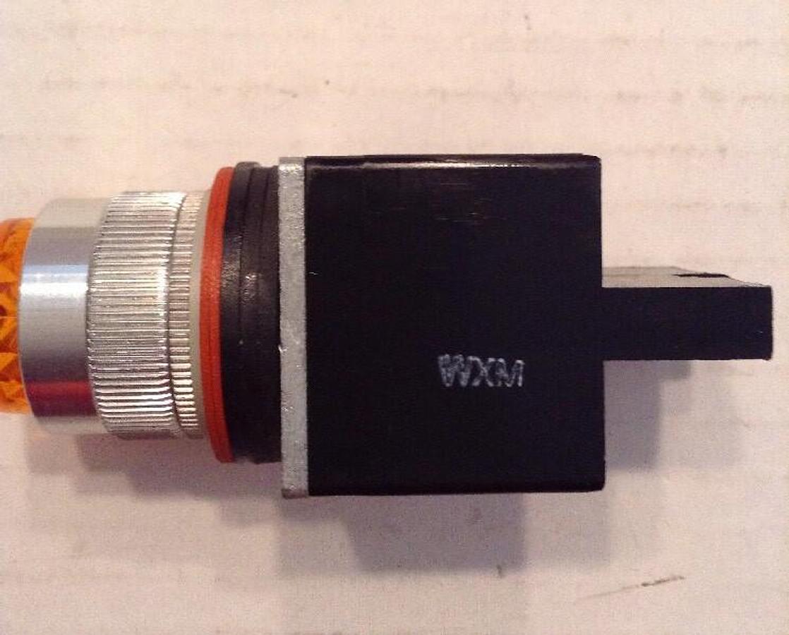 Allen-Bradley,00MR-Q24A,Pilot Light Amber Lens  Series D Full Volt 24V