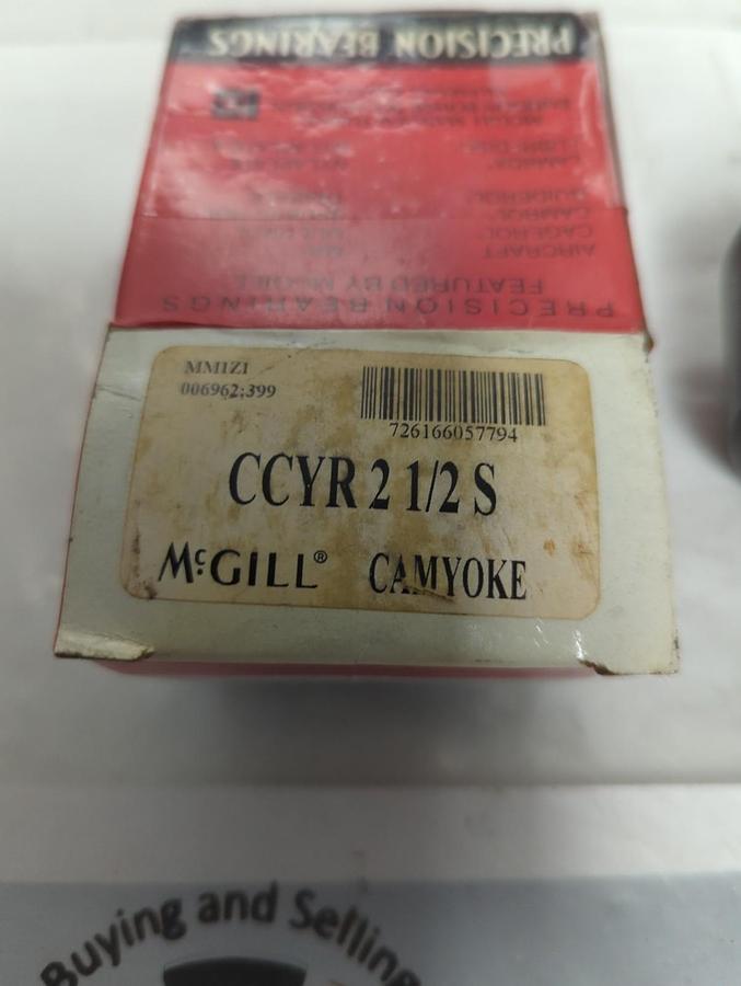 MCGILL,CCY2-1/2S,CAM YOKE ROLLER NOS