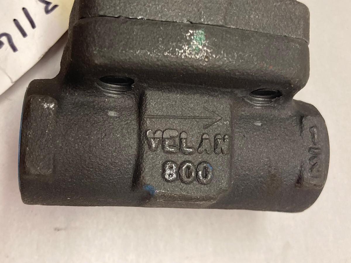 Used Velan,W-2074B-02TY,Steel Globe Valve 1/2 Inch Class 800