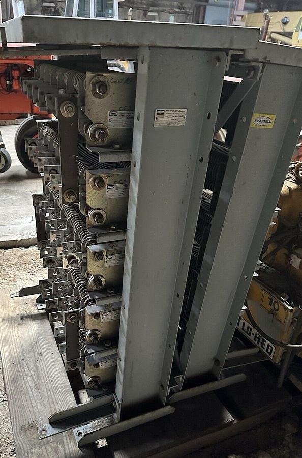 Hubbell 3004,30856-027,143 Amp .282 Ohm Bank of 5 Crane Resistors