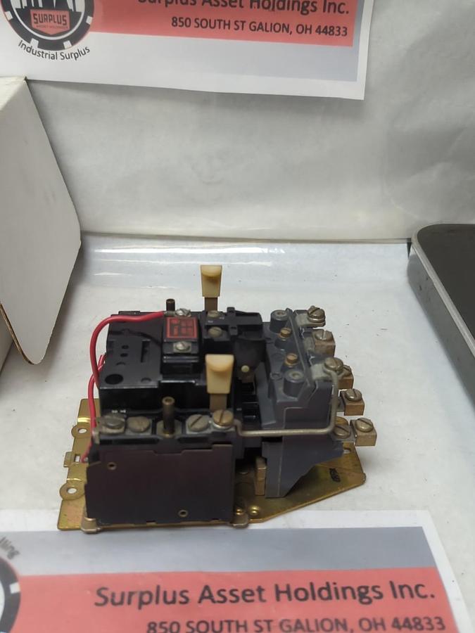Used ALLEN BRADLEY,709B0D,SERIES K SIZE 1 MOTOR STARTER 120V PRE-OWNED