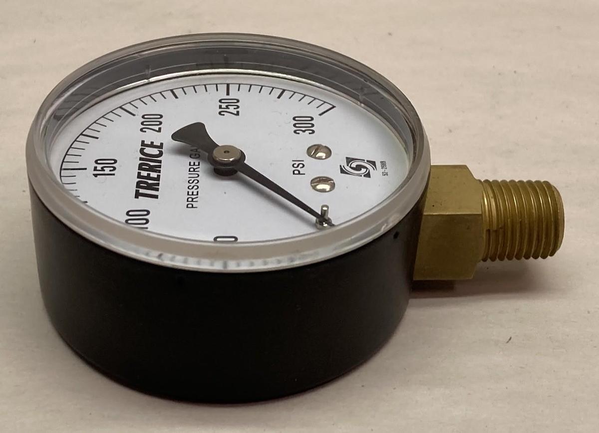 Trerice,0-300 PSI,Pressure Gauge